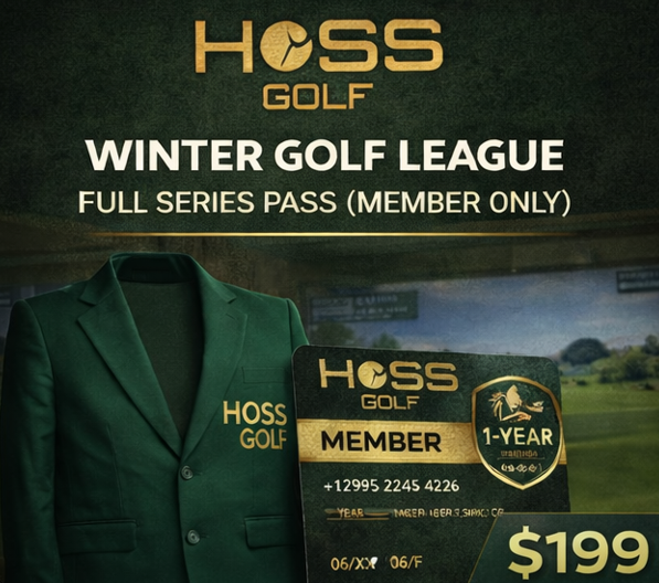 Winter Golf League – Full Series Pass (HOSS Member)