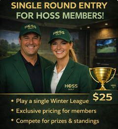 Winter Golf League – Single Round Entry (HOSS Member)