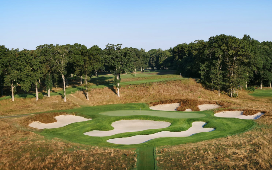 17th hole at Bethpage Black