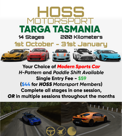 HOSS Targa Tasmania 2025