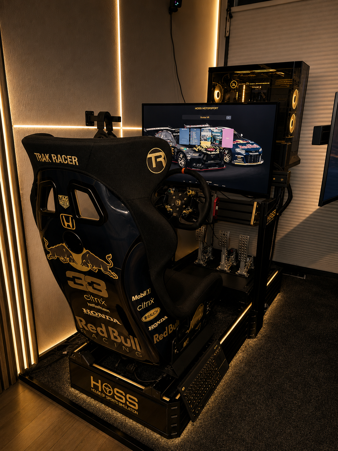 Gold VR Motorsport Simulator - HOSS
