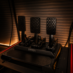 Trak Racer Porsche seat - Gold Triple Screen Simulator