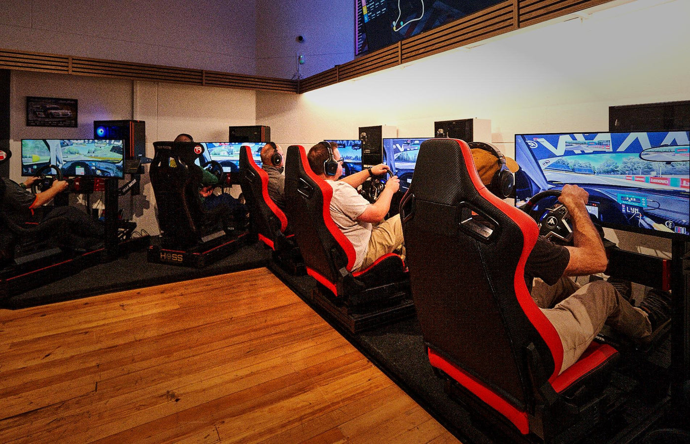 HOSS Race Together (4–8 Drivers | Multi-Simulator Grid)